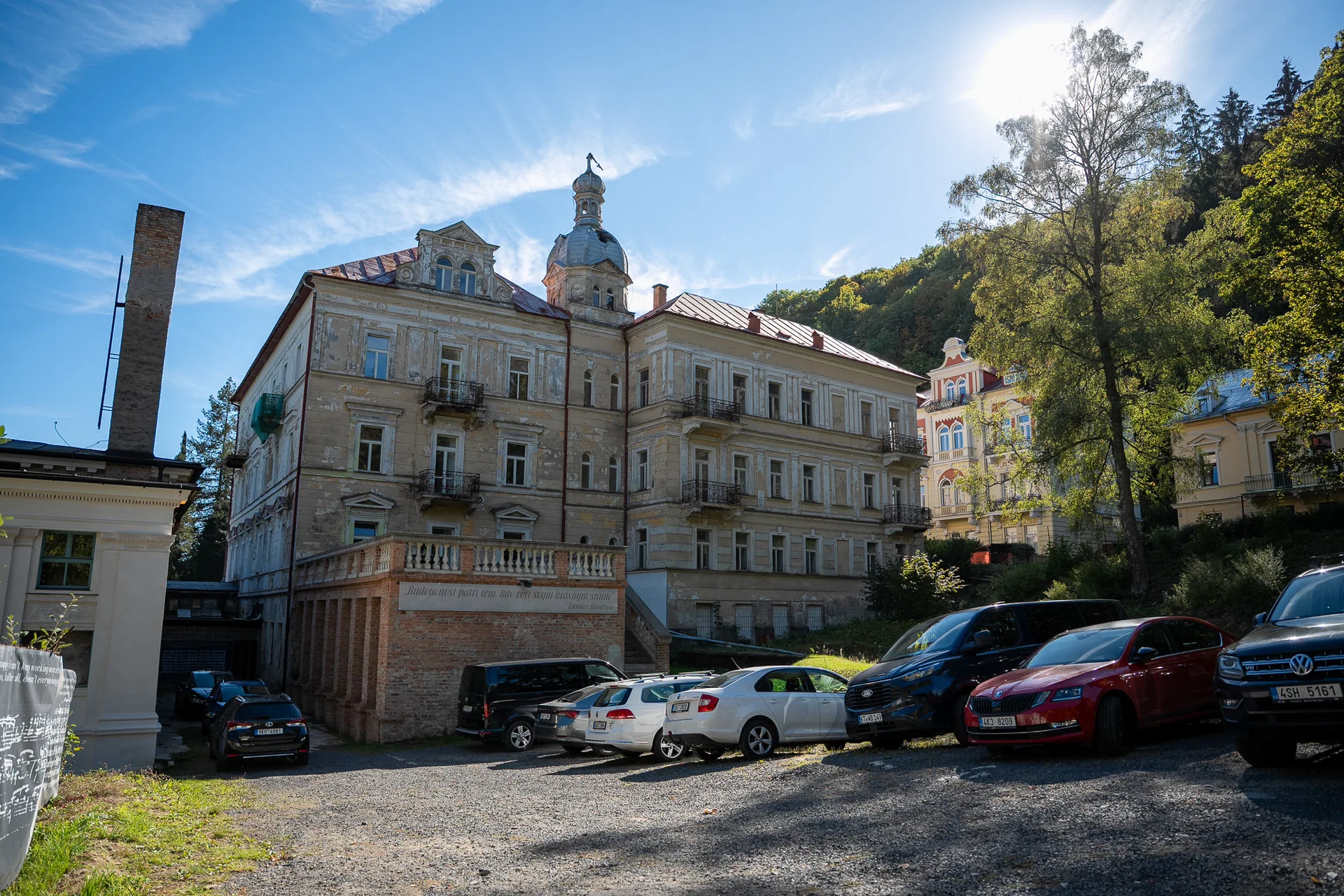 Areál Lesní Mlýn v Mariánských Lázních